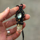 Mother of Pearl & Garden Quartz macrame necklace