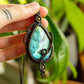 Layla • Labradorite macrame necklace