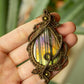 Autumn • Labradorite macrame necklace