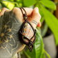 Scarlett • Labradorite macrame necklace