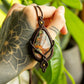 Scarlett • Labradorite macrame necklace