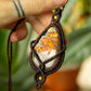 Scarlett • Labradorite macrame necklace