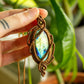 Willow • Labradorite macrame necklace