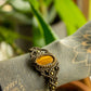 Lily • Tigers Eye macrame bracelet