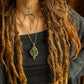 Sage • Labradorite macrame necklace