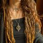 Sage • Labradorite macrame necklace