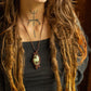 Chloe • Serpentine macrame necklace