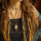 Chloe • Serpentine macrame necklace