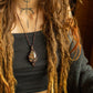 Scarlett • Labradorite macrame necklace