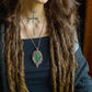 Jasmine • Labradorite macrame necklace