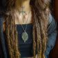 Jasmine • Labradorite macrame necklace