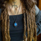Sadie • Opalite macrame necklace