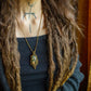 Fiona • Labradorite macrame necklace