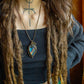 Eliana • Labradorite macrame necklace