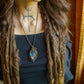 Eliana • Labradorite macrame necklace