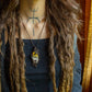 Kayla • Bumble Bee Jasper macrame necklace
