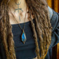 Ava • Labradorite macrame necklace