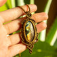Fiona • Labradorite macrame necklace