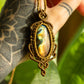 Fiona • Labradorite macrame necklace