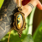 Fiona • Labradorite macrame necklace