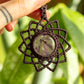 Viola • Amethyst macrame necklace