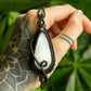 Linda • Selenite macrame necklace