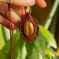 Grace • Tigers Eye macrame necklace