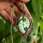 Jasmine • Labradorite macrame necklace