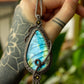 Leo • Labradorite macrame necklace