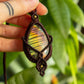 Enola • Labradorite macrame necklace