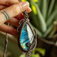 Leo • Labradorite macrame necklace