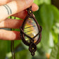 Enola • Labradorite macrame necklace