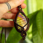 Enola • Labradorite macrame necklace