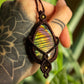 Enola • Labradorite macrame necklace
