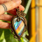 Eliana • Labradorite macrame necklace
