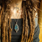 Leo • Labradorite macrame necklace
