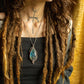 Leo • Labradorite macrame necklace