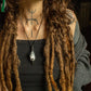 Linda • Selenite macrame necklace
