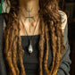 Linda • Selenite macrame necklace