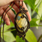 Sydney • Labradorite macrame necklace