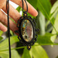 Laura • Purple Labradorite macrame necklace