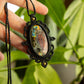Laura • Purple Labradorite macrame necklace