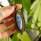 Linda • Labradorite macrame necklace