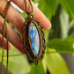 Linda • Labradorite macrame necklace