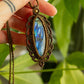 Linda • Labradorite macrame necklace