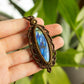 Linda • Labradorite macrame necklace
