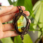 Athena • Labradorite macrame necklace