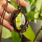 Athena • Labradorite macrame necklace