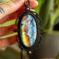 Iris • Labradorite macrame necklace