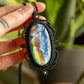 Iris • Labradorite macrame necklace